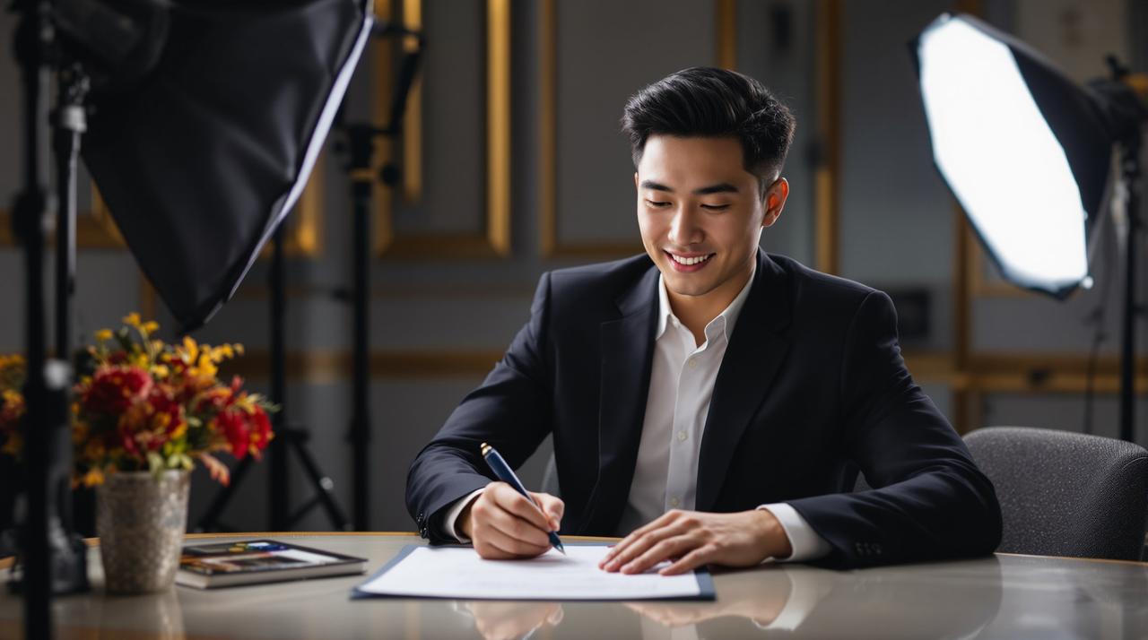 新生代演员苏晨正式签约女性向视频，开启全新艺术征程